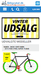 Mobile Screenshot of billigcykel.dk